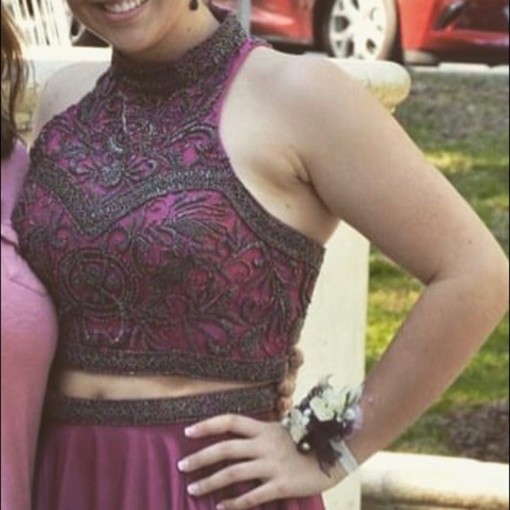 Sherri Hill 2 piece prom or court dress